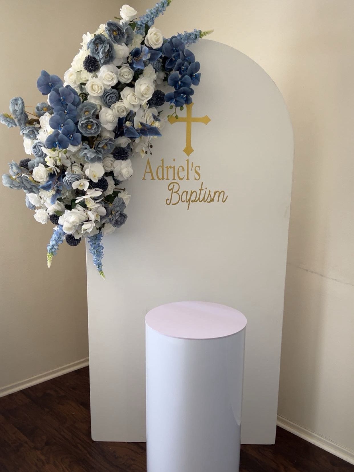 Floral Backdrop Decor