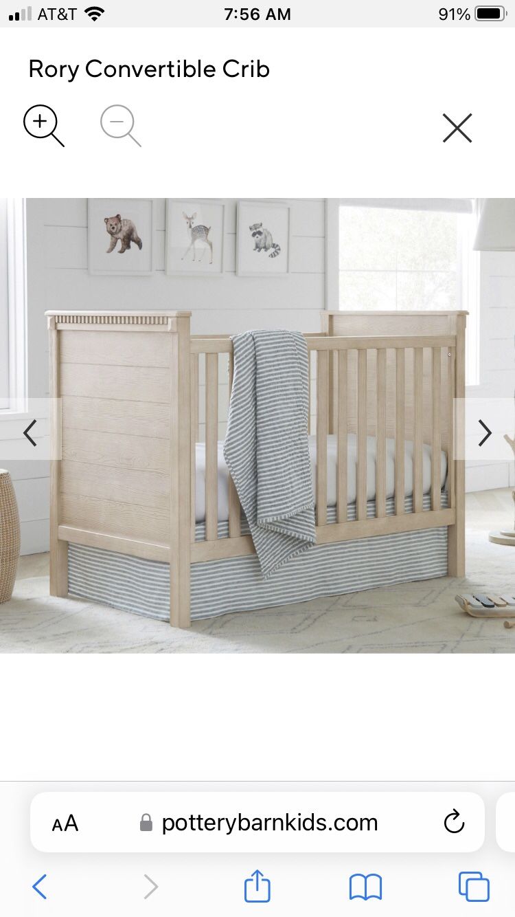 Convertible Crib Pottery Barn Rory Crib Pottery Barn Rory