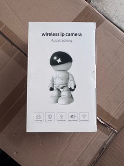 NEW Robot Spaceman Smart Security Camera - 1080p HD & Auto-Tracking