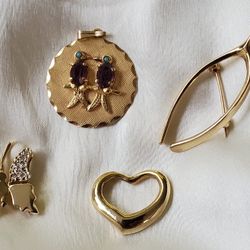 14K Pendants/Broach