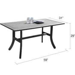 Greywashed Outdoor Table