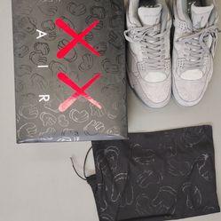 Air Jordan 4 Kaws Cool Gray US size 12