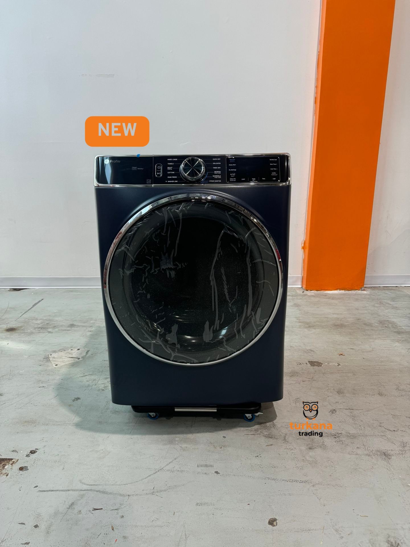 GE Profile⢠7.8 cu. ft. Capacity Smart Front Load Electric Dryer with Steam and Sanitize Cycle