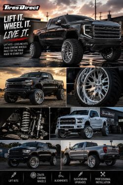 🔥LIFT KITS N LOWERING KITS AVAILABLE TEXT FOR QUOTES WE DO FINANCING 🔥