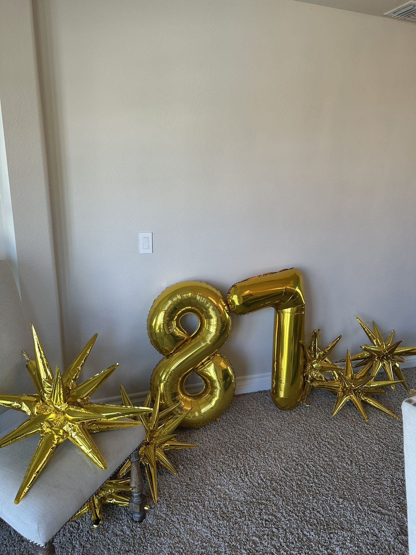 FREE FOIL BALLOONS AIR BLOWN NO HELIUM