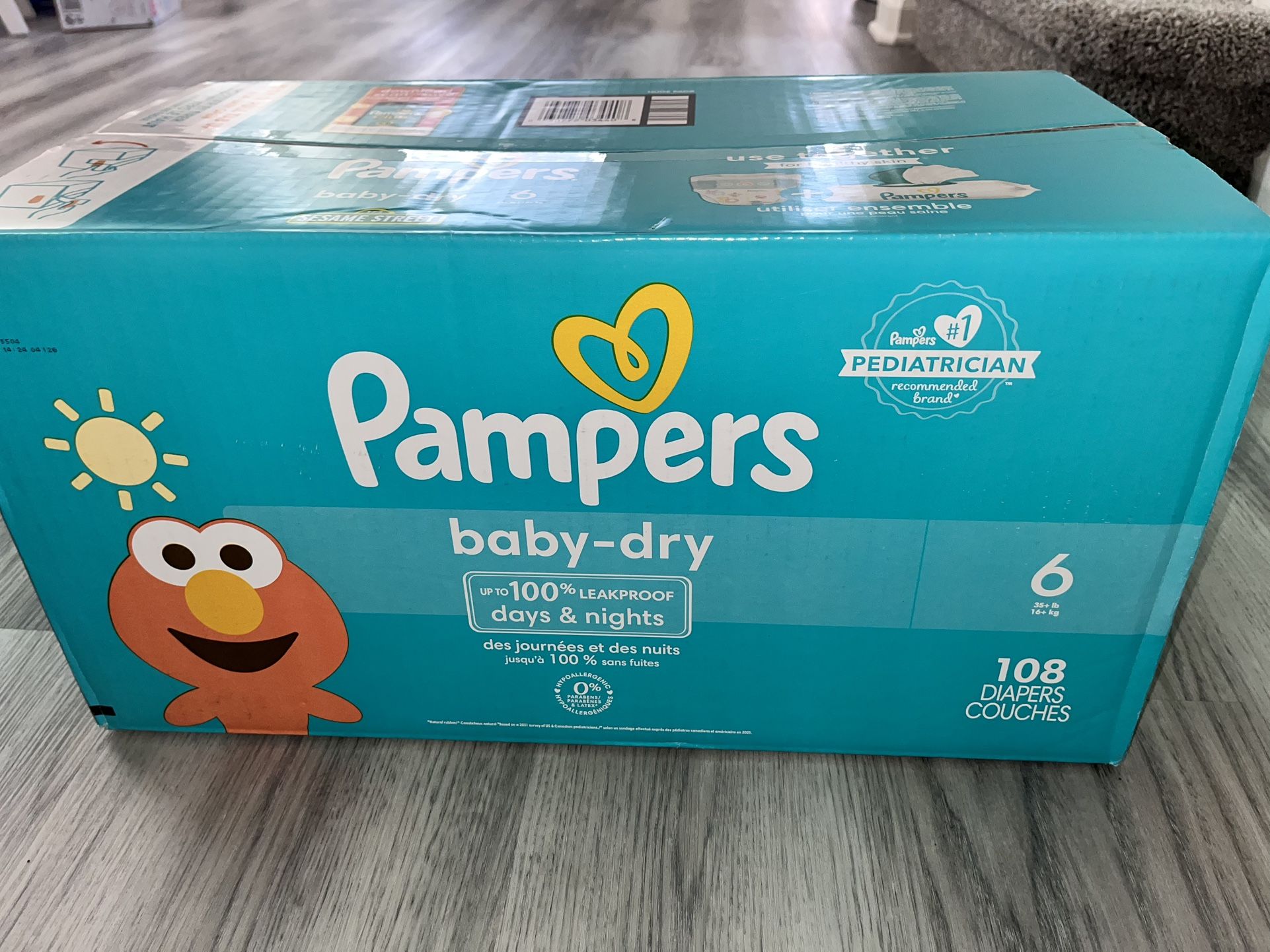 Pampers Size 6