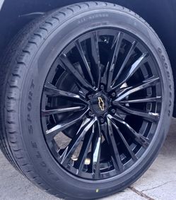 22” Chevy Silverado GMC Sierra Replica Wheels & Tires Tahoe Yukon Escalade Suburban Rines Y
