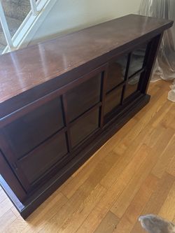 Dark Wood Cabinet