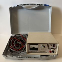 R.A. Fischer Model MD-1a Galvanic Unit Iontophoresis Machine with Case & Accessories
