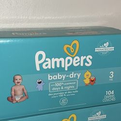 Pampers Diapers Size 3 