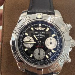 2018 Breitling Chronomat 41MM Black Dial (AB014012/BA52)