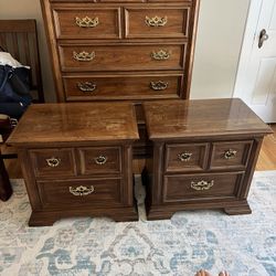 Bedroom, Dresser & night Stands