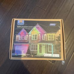 GeFolly RGBW Led Permanent Outdoor Lights 200ft