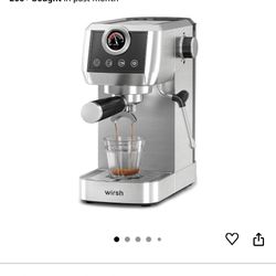 Wirsh Espresso Machine