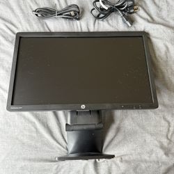 HP 23” Monitor With cables