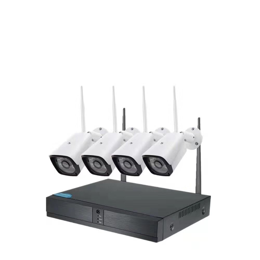Wireless 720P HD 4CH DVR 2MP Outdoor Security Camera System Home CCTV Kit IR Night 720P