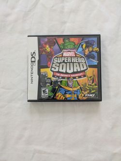 Nintendo DS Marvel  Super Hero Squad: The Infinity Gauntlet Game