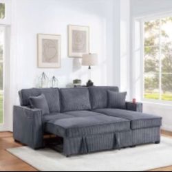 New Couch With Storage And Sleep Converter