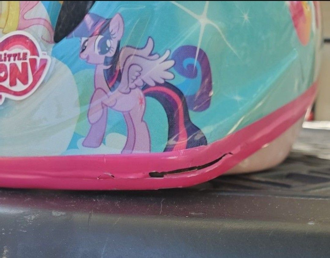 My little pony bike helmet hotsell