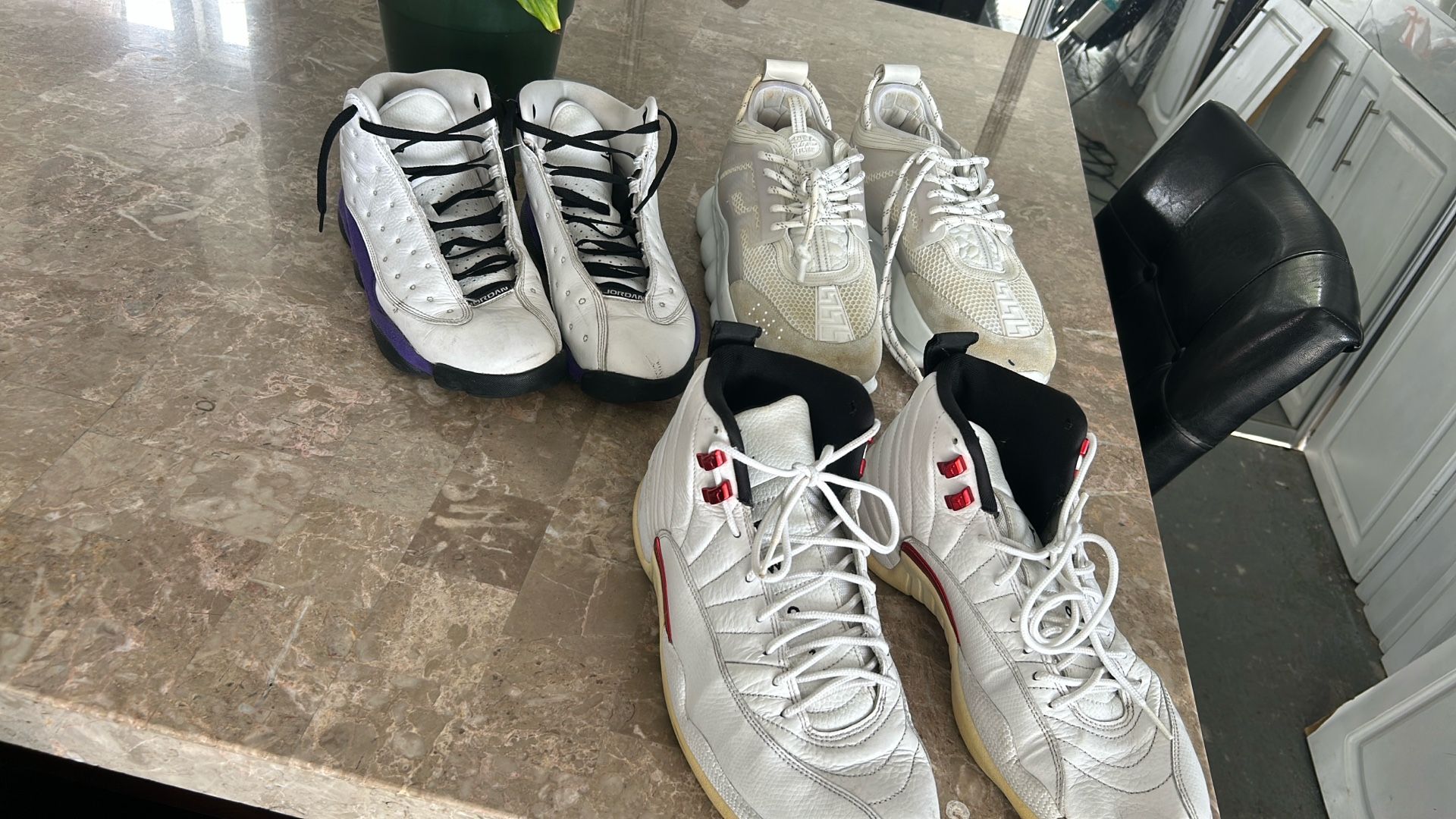 Jordan And Versace Shoes 