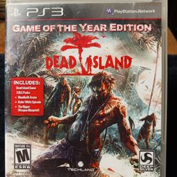 Dead Island Game Of The Year Edition PS3 Sony Playstation 3 Deep Silver