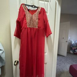 Red Top Or Dress For Adult