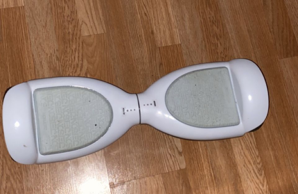 White Hoverboard