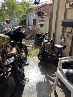 Two electric bikes available