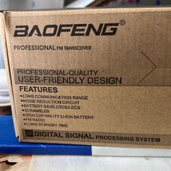 Professional FM Transceiver Pair