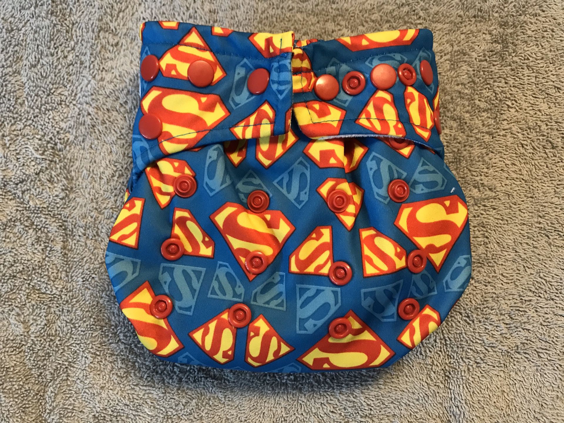 Bumkins Superman All in One Cloth Diaper