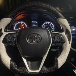 Camry 2020 Se Carbon Fiber Steering Wheel 