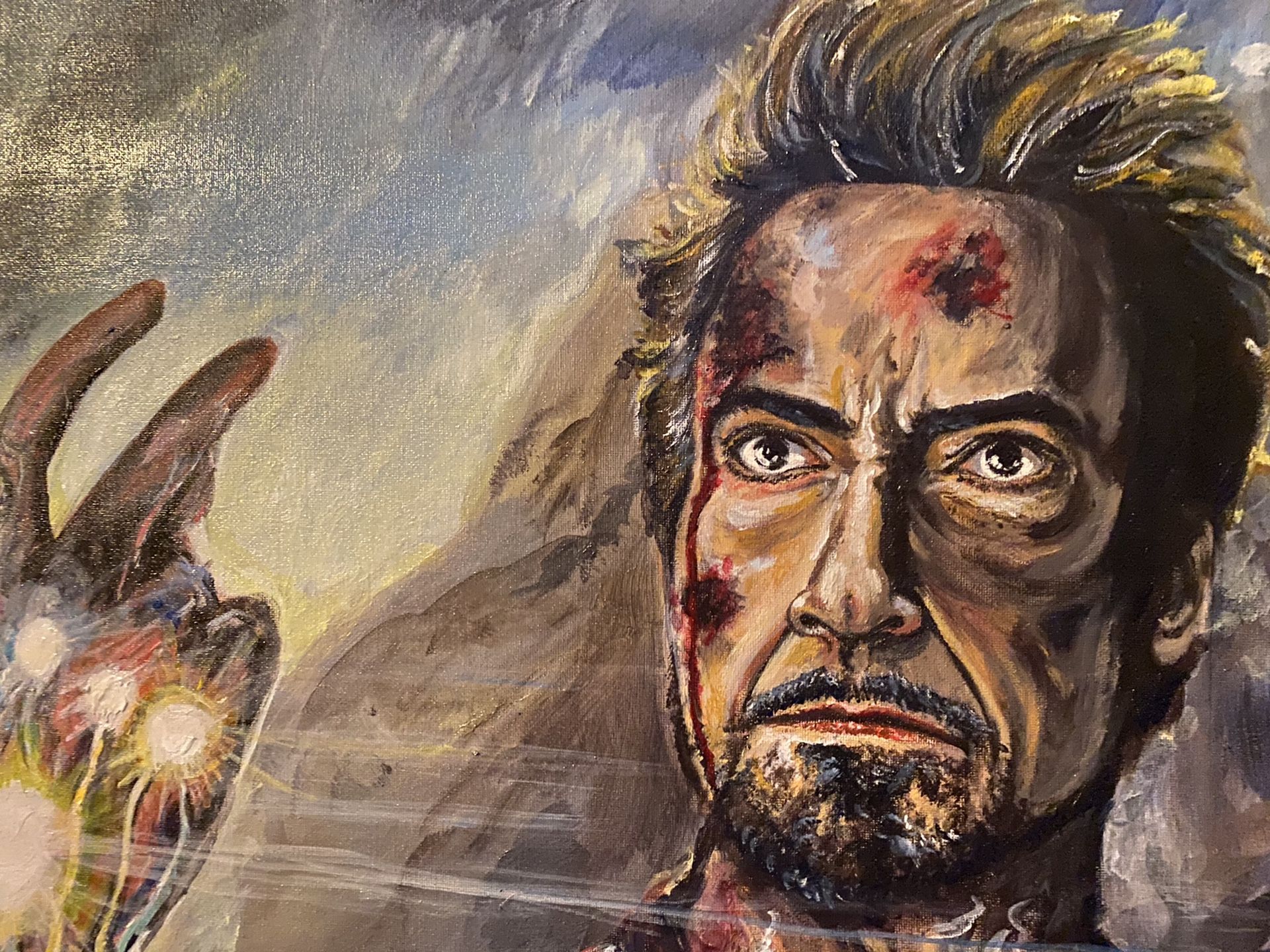 Iron Man Fanart Painting Art