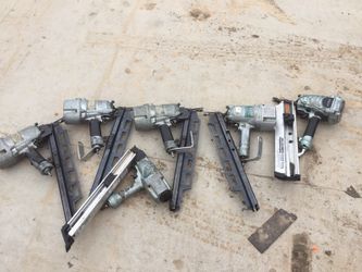 6 pistolas de framing al 100