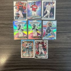 Baseball Card Lot - Jazz Chisholm & Luis Robert 