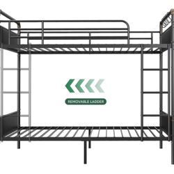 Stackable bunk beds with its Twin Mattress for sale