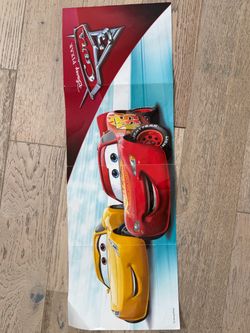 Disney Pixar cars 3 poster