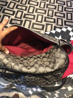 Coach diaper bag