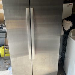 Whirlpool stainless steel side-by-side