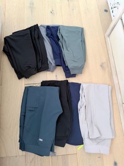 FIGS scrub pants and joggers