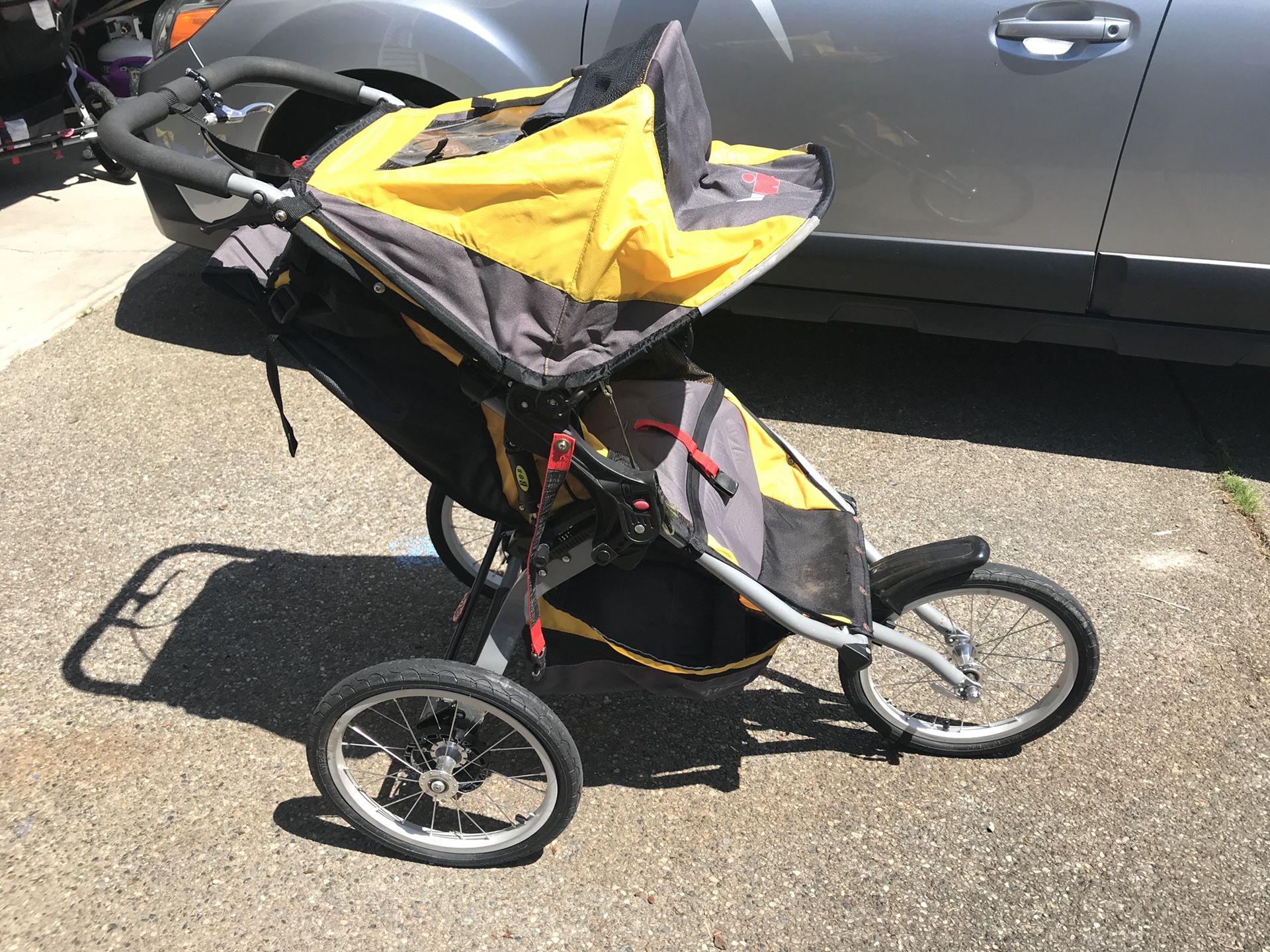 Bob single running stroller