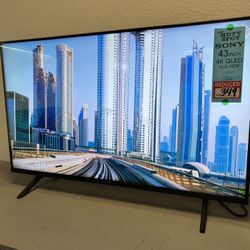 Sony 43” 4k Smart Tv K43s30