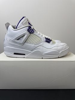 Air Jordan 4 “Metallic Purple” Size 10.5M (Preowned)