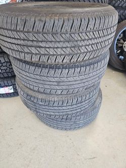 P265/70r17 bridgestone dueler tires  great deal.only 180.00 today 