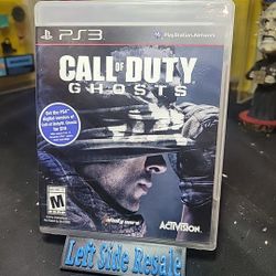 Call of Duty: Ghosts (PlayStation 3, 2013) PS3 CIB Complete 