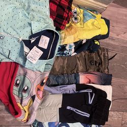 Boy Swimming Shorts And Shirts 