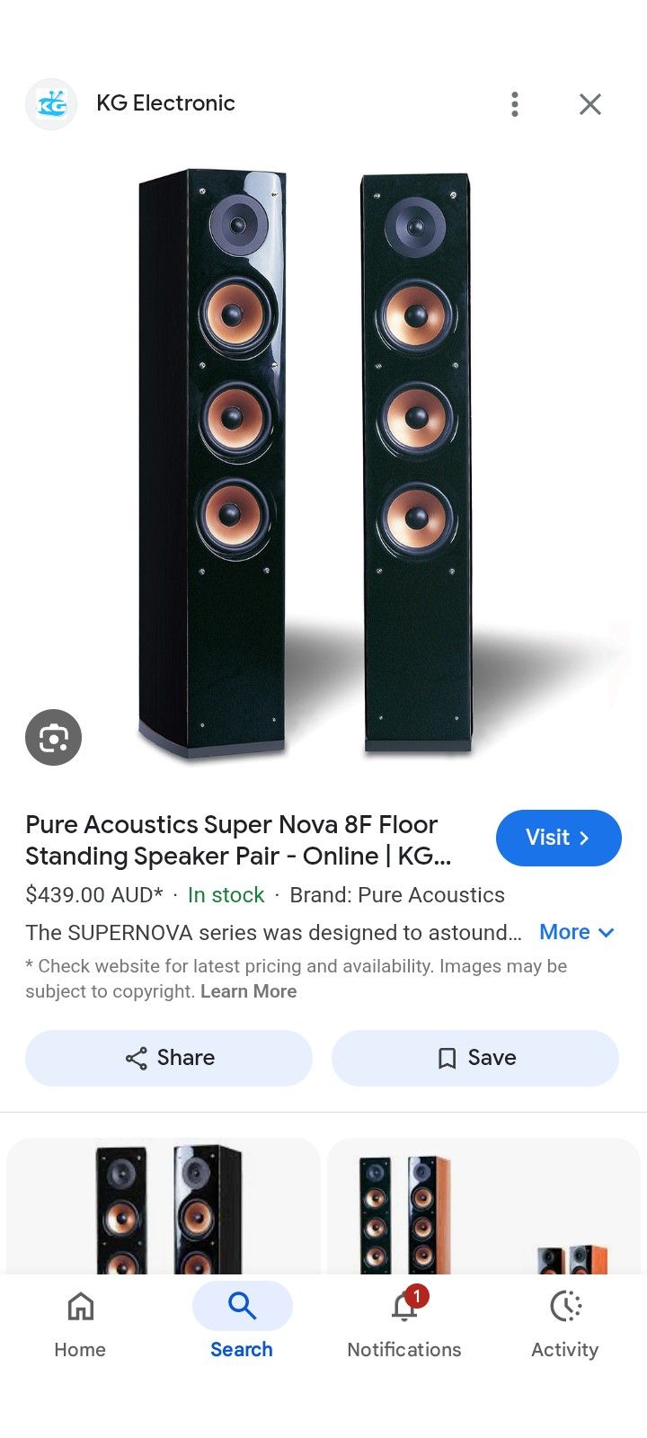 Acustic Speakers