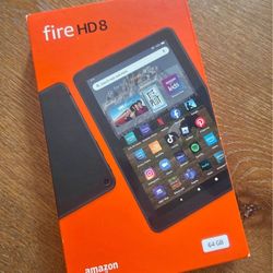 Unopened brand new Fire HD8 Amazon 
