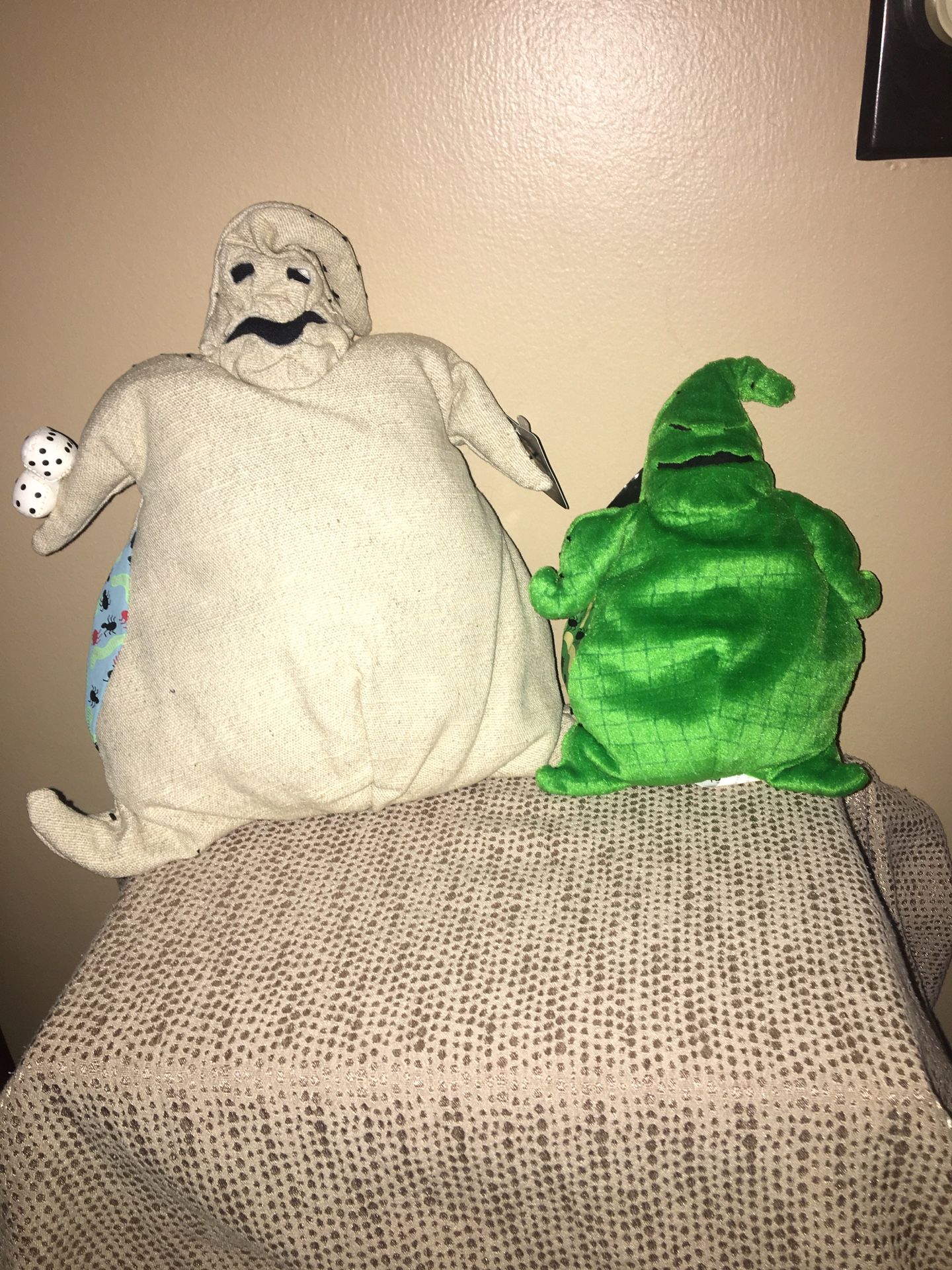 NIGHTMARE BEFORE CHRISTMAS Oogie Boogie Plush Dolls New With Tag 2