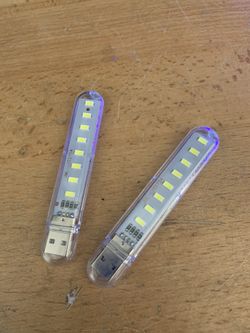 Usb light sticks 2 pc new