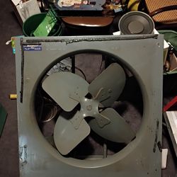 24" Electric Exhaust Fan.